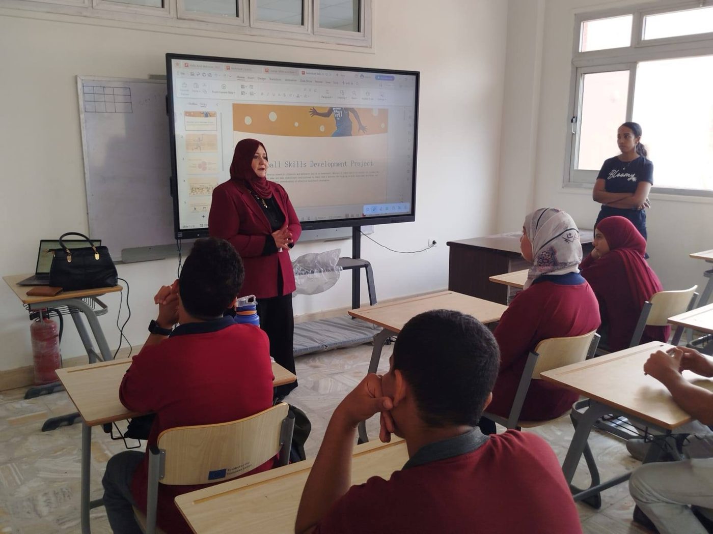 استقبال الطلاب